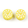 Handmade Polymer Clay Beads CLAY-T019-15B-2