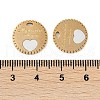 Ion Plating(IP) 304 Stainless Steel Charms STAS-D193-04G-3