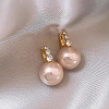 Alloy Rhinestone Hoop Earrings WG46953-37-1