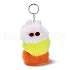 Cute Plush Cloth Worm Doll Pendant Keychains KEYC-P014-B06-1