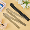 Polyester Elastic Deco Mesh Ribbons OCOR-WH0071-88B-02-4