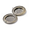 Rack Plating Brass Locket Pendants X-KK-F839-001BAB-3