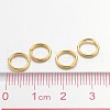 Open Jump Rings Brass Jump Rings JRC8MM-G-3