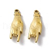 PVD Vacuum Plating 304 Stainless Steel Pendants STAS-G278-33G-2