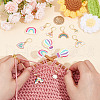 DIY Rainbow Knitting Tool Sets HJEW-NB00095-3
