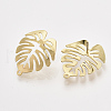 Tropical Theme Iron Stud Earring Findings X-IFIN-S703-25-2