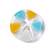Transparent Resin Pendants RESI-E029-03E-2