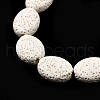 Dyed Natural Lava Rock Beads Strands G-A264-A02-01C-3