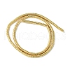 Electroplated Synthetic Non-Magnetic Hematite Beads Strands G-H020-C01-03-2
