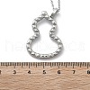 304 Stainless Steel Pendant Necklace NJEW-K255-20P-5