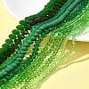 Electroplate Glass Beads Strands EGLA-FS0001-42B-9
