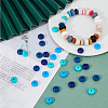DICOSMETIC 80Pcs 4 Colors Food Grade Eco-Friendly Silicone Beads SIL-DC0001-38-5