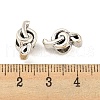 Rack Plating Alloy European Beads FIND-B034-35AS-3