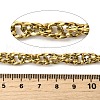 304 Stainless Steel Twist Link Chains CHS-C018-03G-3