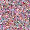 6/0 Transparent Inside Colours Glass Seed Beads SEED-N006-003-3