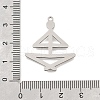 304 Stainless Steel Pendants STAS-S176-17P-3