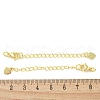 Rack Plating Brass Chain Extender FIND-T071-14G-3