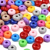 Opaque Acrylic Beads OACR-C022-07-1