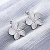 Non-Tarnish 304 Stainless Steel Stud Earrings EJEW-Z022-22P-2