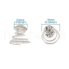 Rhinestone Hair Clips IFIN-WH0004-05-7