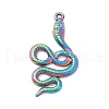 Ion Plating(IP) 304 Stainless Steel Pendants STAS-F263-15M-1