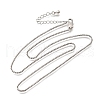 1MM Brass Box Chain Necklaces NJEW-C086-01P-4