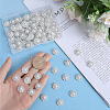 Gorgecraft 100Pcs Resin Imitation Pearl Cabochons RESI-GF0001-11-3