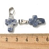 Natural Blue Spot Jasper Pendants G-Z067-04P-08-4