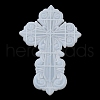 Religion Cross Shape Display Decoration DIY Silicone Mold DIY-K071-01B-5