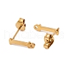 Ion Plating(IP) 304 Stainless Steel Stud Earrings FIND-Q103-01I-G-2