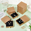 Kraft Paper Necklace Earring Storage Gift Drawer Boxes CON-WH0095-87B-5