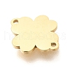 Ion Plating(IP) 304 Stainless Steel Links Connector Charms STAS-K263-55G-2