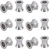 Unicraftale 32Pcs 2 Colors 304 Stainless Steel European Beads STAS-UN0039-77-6