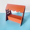Dollhouse Wooden Dollhouse Wooden Cabinet Toy PW-WG14695-01-4