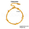 Vintage Stainless Steel Double-Strand Bracelets LR9145-4