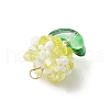 Glass Pendants PALLOY-MZ00672-01-4
