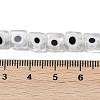 Handmade Evil Eye Lampwork Beads Strands LAMP-G166-03B-4