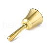 Brass Hand Bell AJEW-E052-01G-03-3
