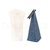 Triangle with Eye Silicone Statue Candle Molds SIMO-C015-02-1
