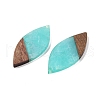 Resin & Wood Big Pendants WOOD-F015-12B-2