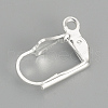 Brass Leverback Earring Findings KK-R071-07S-2
