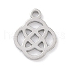Non-Tarnish 304 Stainless Steel Charms STAS-K286-01J-P-1