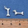 925 Sterling Silver Dog Bone Charms STER-D302-14S-3