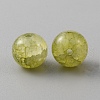 50Pcs Crackle Glass Beads CCG-TAC0001-03-2