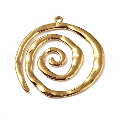 304 Stainless Steel Pendants STAS-P395-05G-1
