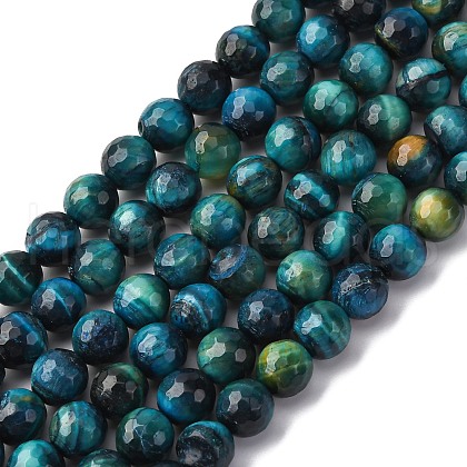 Natural Tiger Eye Beads Strands X-G-M445-A01-02-1
