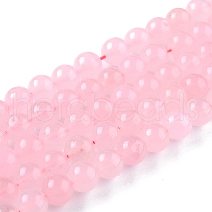 Natural White Jade Beads G-J390-C03-10-1