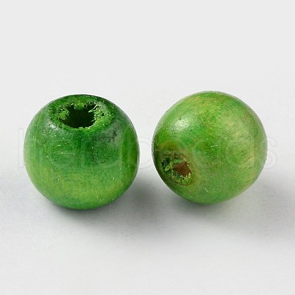 Natural Maple Wood Beads TB12mmY-8-1