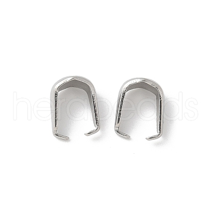 304 Stainless Steel Snap On Bails STAS-Z122-37P-1