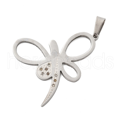 304 Stainless Steel Pendants STAS-F313-05P-1